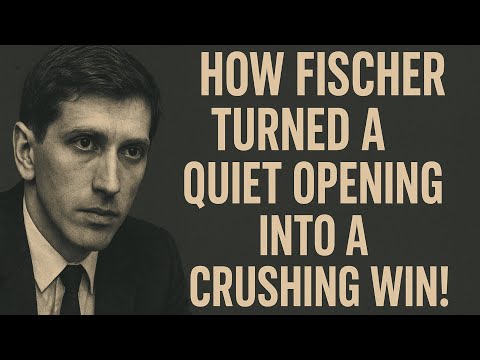 Fischer's Ruthless Knight Sacrifice Destroys Korchnoi in 1962 Stockholm Interzonal Masterpiece!