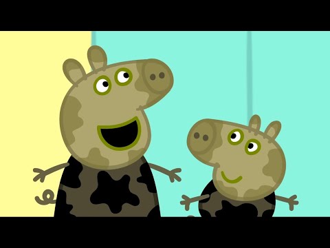 Peppa Pig and the FIRST MUDDY PUDDLE! 🤎 🐽 Peppa Pig Asia