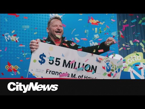 Hawkesbury, Ontario man wins $55M on free play Lotto Max ticket