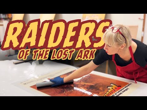 Raiders of the Lost Ark - Poster Restoration