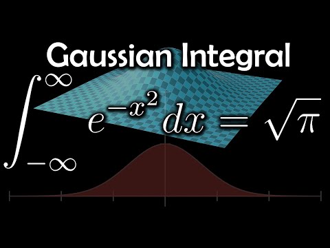 Why does pi show up here? | The Gaussian Integral, explained