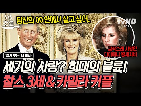 [#벌거벗은세계사] 영국 왕실 금쪽이 찰스의 이미지 나락 간 불륜 스캔들🤬 찰스를 000로 채워준 카밀라? 그래도 결혼생활 내내 불륜은 좀…. 😡