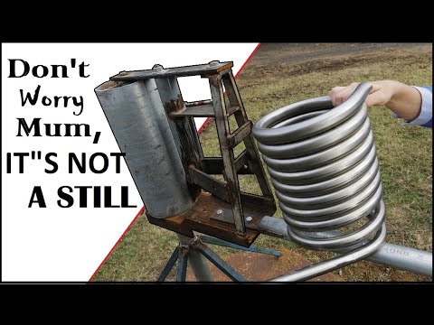 DIY Pipe Bender-Coil Machine,  Because...