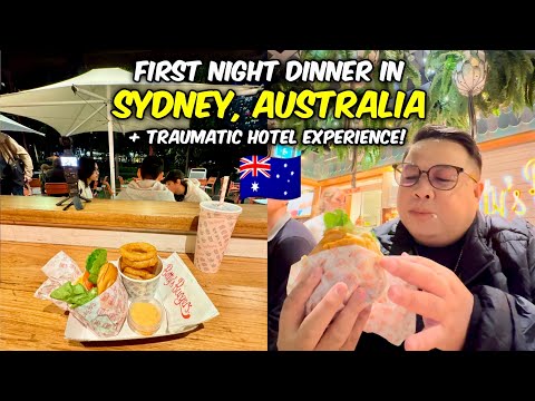 Dinner on our first night in Sydney + Traumatic Hotel Experience!π±π¦πΊ | July 4, 2024 | Jm Banquicio