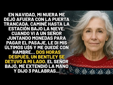 En Navidad, ella dio sus últimos cinco dólares para el pasaje de autobús de un anciano si