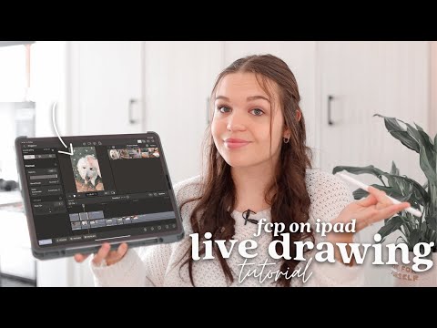 ✏️ Live Drawing Tutorial | Final Cut Pro on iPad 📱