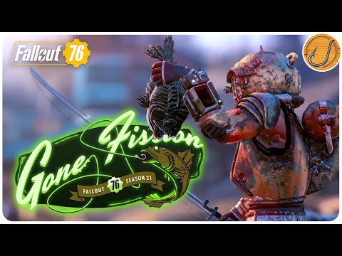 I went Post-Apocalyptic Fishing in Gone Fission! | Fallout 76