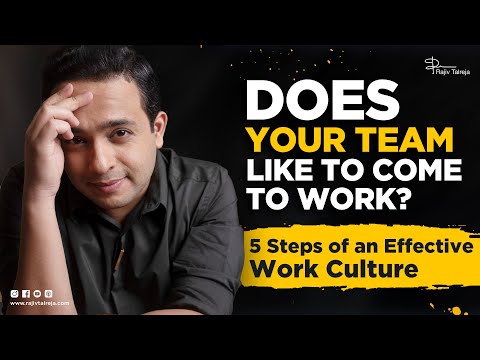 How To Build Culture In Business? | 5 Steps To Build An Effective Work Culture | Building Culture