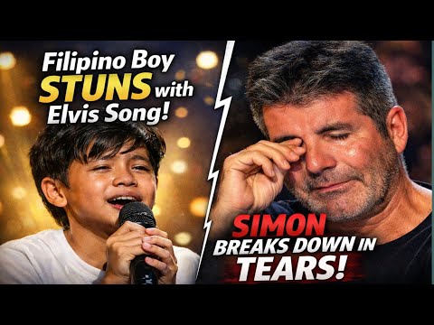 Filipino Boy Sings Elvis on Ireland’s Got Talent — Simon Cowell Breaks Down in Tears 😭
