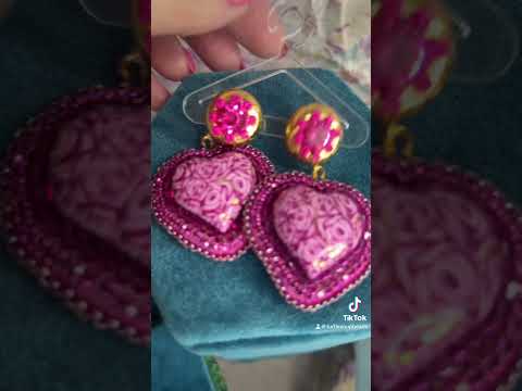 Hearts are a easy way to add romance to your wardrobe https://www.etsy.com/shop/turtlesoupbeads