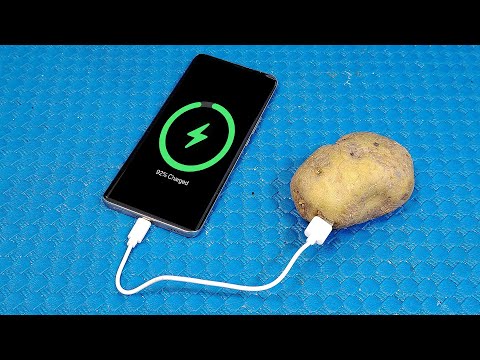 How to generate free electricity from potatoes and aluminum foil | Simple Tips