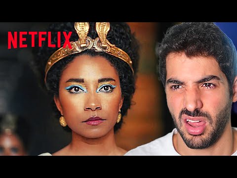 جنون العرب بعدما نتفلكس قرروا انه كليوباترا سوداء البشرة😤