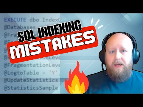 Avoid These Common SQL Indexing Mistakes | DBA Tips from Rich Benner
