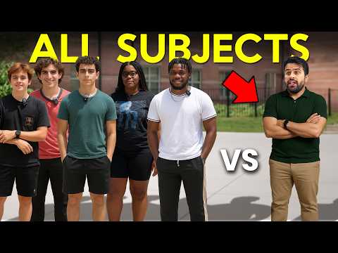 1 Historian vs. 5 College Students: All Subjects