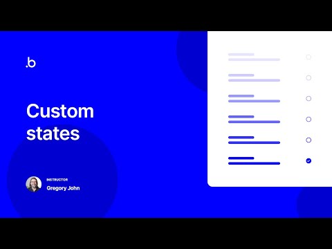 Custom States | Bubble.io Tutorial