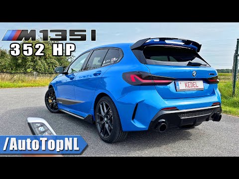 352HP BMW M135i F40 Akrapovic | REVIEW on AUTOBAHN [NO SPEED LIMIT] by AutoTopNL