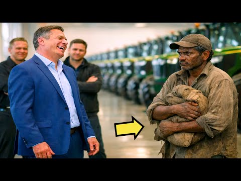 JE PRENDS 12 TRACTEURS… LE GÉRANT RIT… UN PAUVRE N'A PAS LES MOYENS… IL IGNORAIT QUE…