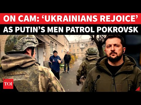 Putin’s Men Get ‘Rare Welcome’ In Ukraine’s Pokrovsk; Residents ‘Greet’ Troops | ‘Waited For You!’