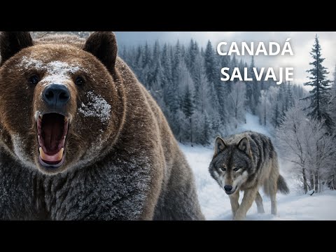 CANADÁ BRUTAL – Supervivencia en el Reino del Frío | Documental Animal