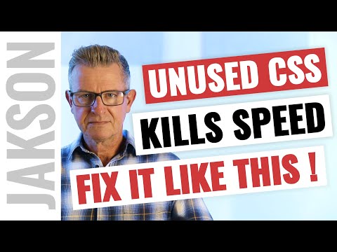 Unused CSS KILLS Your Site Speed  - here’s how to fix it!