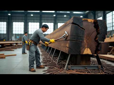 Everyone Ignores This Wood ...But Let's See Young Guy Turns It Into Hight Value Furniture