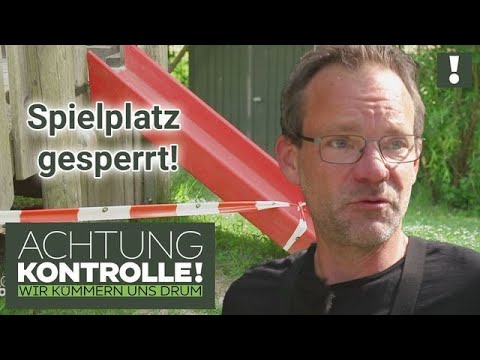 GEFAHR für spielende Kinder! ⚠️ Kletterturm wird GESPERRT! | Achtung Kontrolle