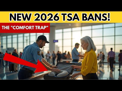 TSA Will CONFISCATE These 13 Items in 2026 (Most Seniors Don't Know)