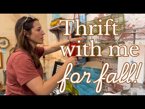 Thrift & Antique With Me For Fall Market at the Mercantile! Show & Tell Haul!