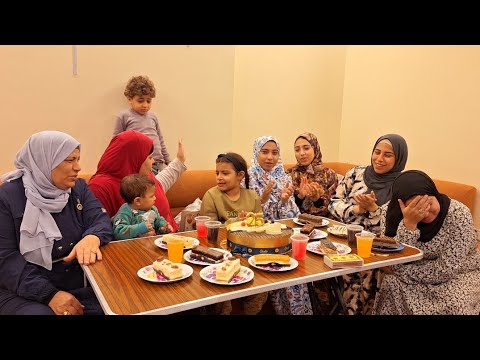 A birthday party for Huda 🥳 just hours before my kids left for Saudi Arabia 💃 but I was shocked b...