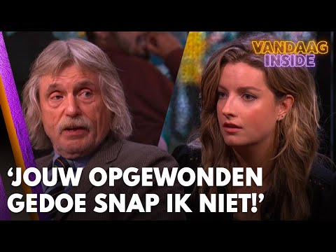 Johan tegen Merel: 'Ik snap jouw opgewonden gedoe niet!' | VANDAAG INSIDE