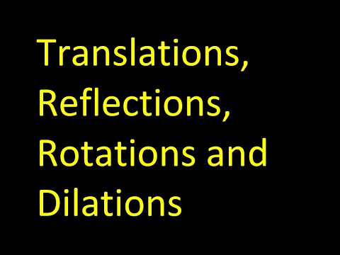 Day 10 Test B - Translations, Reflections, Rotations and Dilations