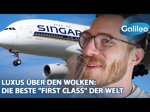 Luxury above the clouds: Reporter Christoph tests the best first class in the world!