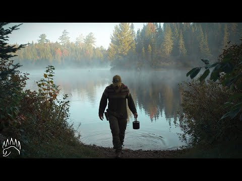 Solo Camping and Bushcraft by the Lake.
