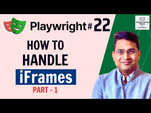 Playwright Tutorial #22 - How to Handle iFrames - Part 1