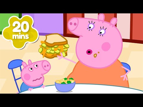 Mummy Pig's WEIRD Sandwich 🤢 Crazy Pregnancy Cravings 🤰 Peppa Pig Full Episodes | 20 Minutes