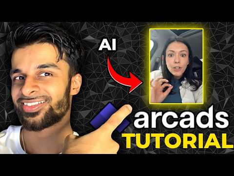 Arcads AI Tutorial - AI UGC Ads (free money if u have a brain)