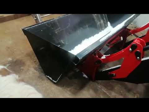 Kun on a beam with a factory Euro frame.