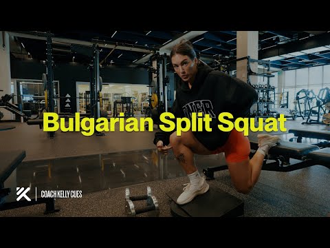 HOW TO DO A BULGARIAN SPLIT SQUAT | Coach Kelly Cues