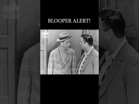A fun moment from LIVE TV! #classictv #jackiegleason #bloopers