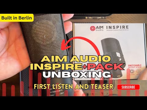 Aim Audio Inspire+Pack - Unboxing and First Listen Teaser (Review Coming Soon!)