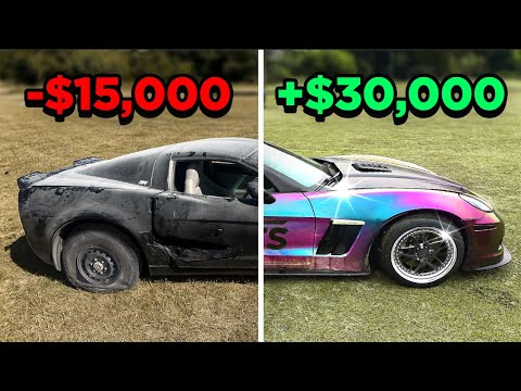 Transforming My Totaled Corvette into a Racecar!
