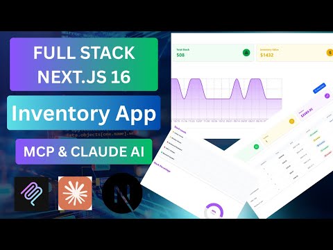 Full Stack Next.js 16 Financial Dashboard | MCP | Clerk | Prisma | Claude AI