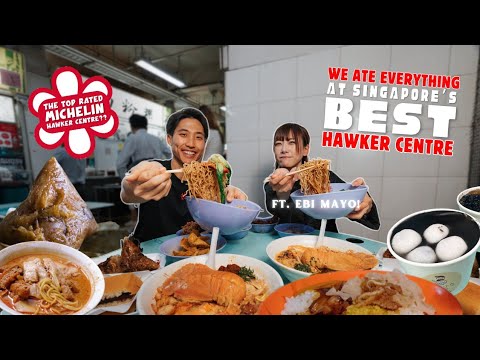Eating Everything at Hong Lim Food Centre ft. @えびまよ【海老原まよい】! | Singapore Street Food Challenge!