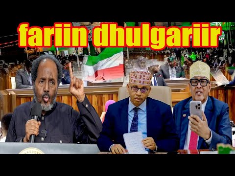 DEG DEG Xildhibanadii Somalilnd oo is casilay Abdi xashi oo Baxsad ah, MW Xasan sh fariin dhulgariir