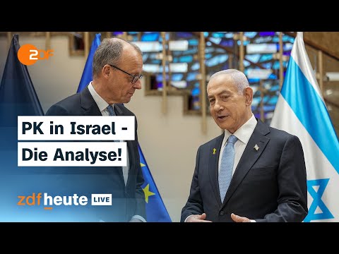 Merz in Israel: Holocaust-Gedenken, Gaza-Kritik und Streit um Zweistaatenlösung |ZDFheute live