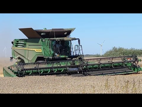 Weizenernte 2xJohn deere X9 1100,Fendt 936-ulw4000,933-Big body900,MAN,John deere 6r-Big body900