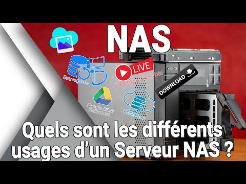 Quels sont les usages d'un serveur NAS ? A quoi ça sert ? #Synology #QNap #Asustor #Terramaster