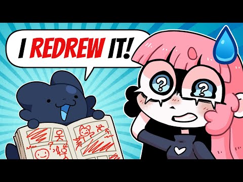 Comic Artists REDRAW Each Others COMICS!!