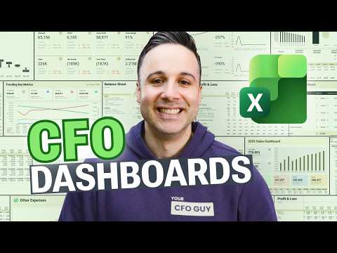 5 Excel Dashboards EVERY CFO Needs
