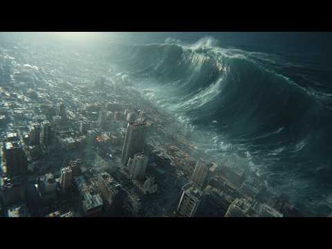 Гигантское ЦУНАМИ СТЕРЛО с лица земли ВСЕ ЧЕЛОВЕЧЕСТВО, всего за 3 часа